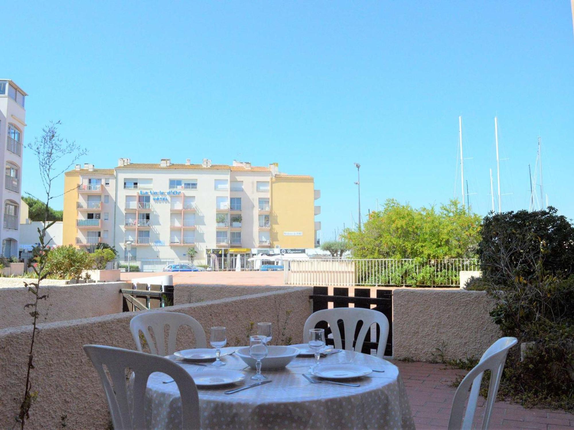 Studio Cabine, Terrasse, Cap D'Agde - 4 Pers, Proche Plage Et Commerces - Fr-1-249-255 Luaran gambar